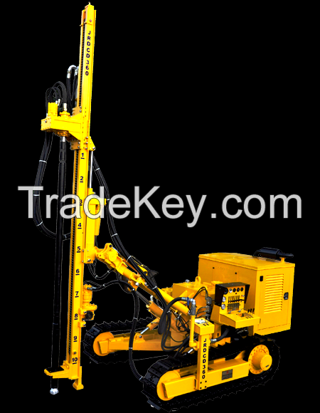 Compact Blast Hole Drilling Rig