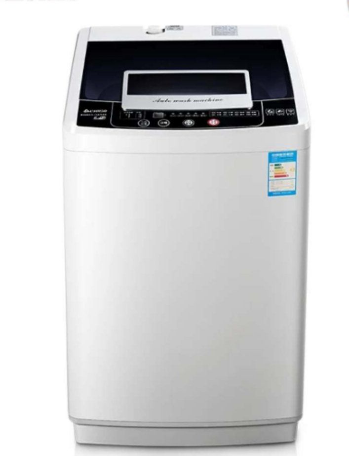 Large-capacity wave-wheel mini energy-saving full-automatic washing machine