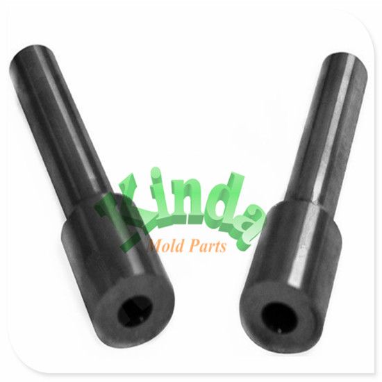 High Precision Tungsten Carbide Punch with Cylindrical Head, ISO 8020 Punch Blank with TICN Coating, Hartmetall Schneidstempel mit Zylindrischem Kopf