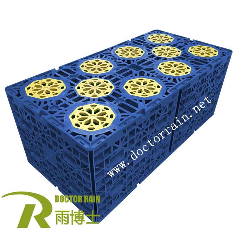 Underground Plastic Rainwater Harvesting Module Tank For Rainwater Harvesting System