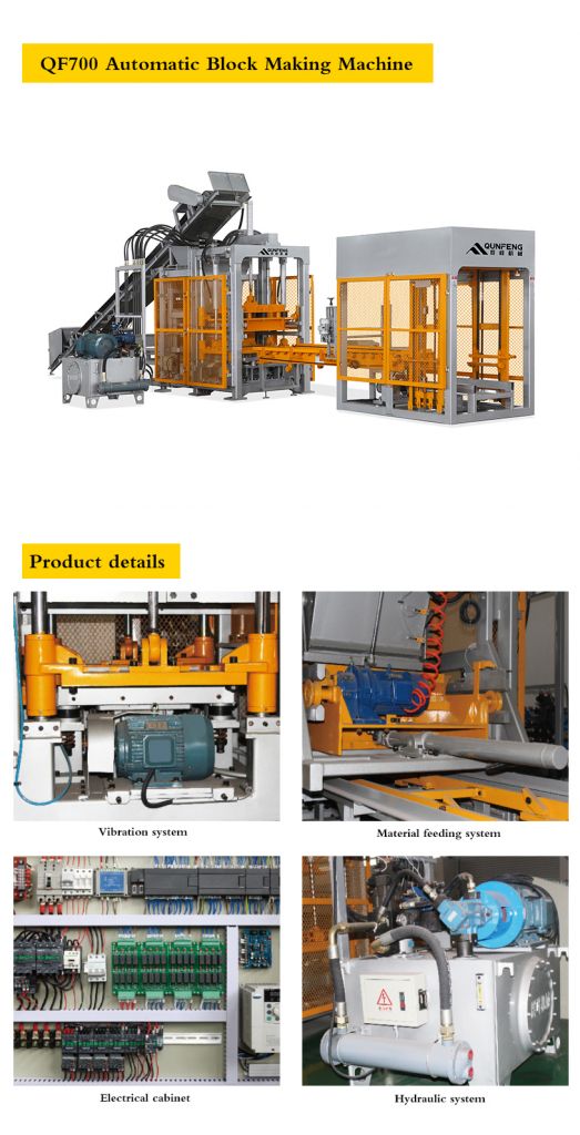 QF700 Automatic Block Making Machine