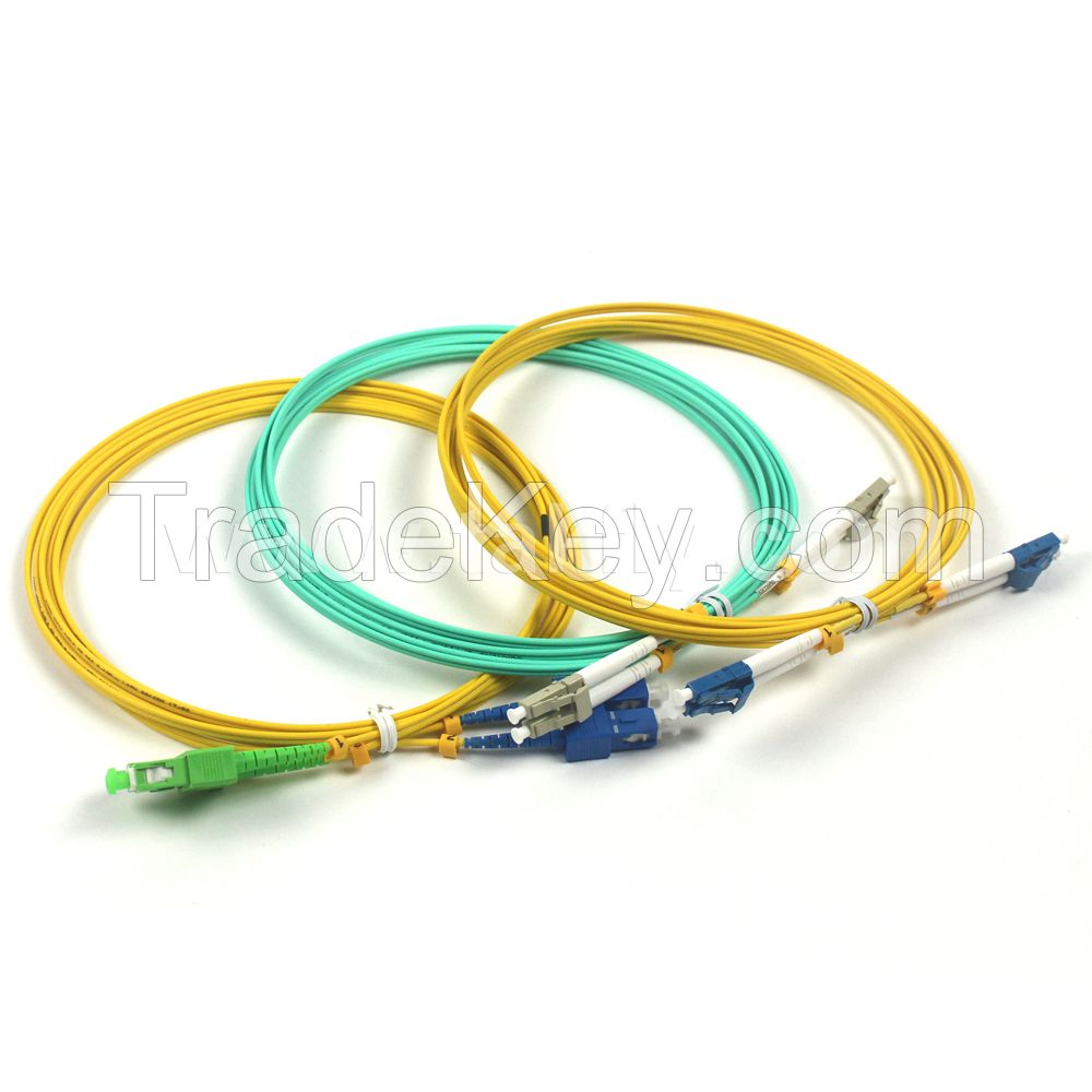 SC to LC/SC Single-mode Simplex Fiber Optic Patch Cord