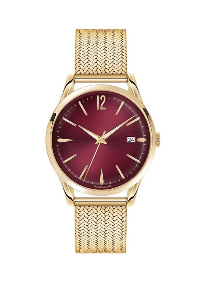 fashion magnet strap bracelet gold women watch