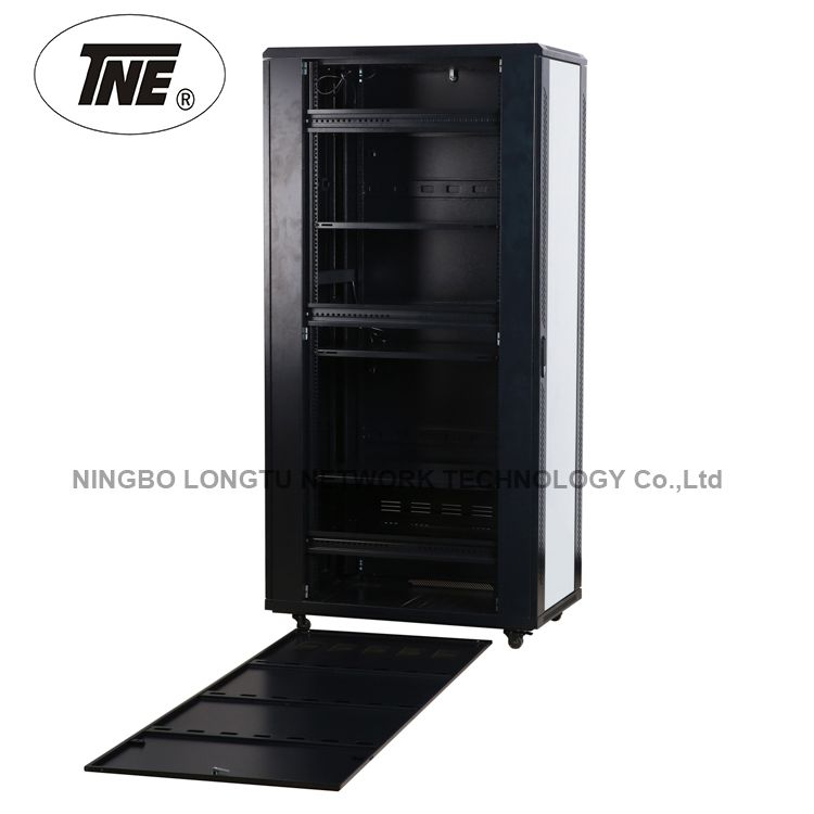 Server Cabinet Netwok Cabinet with Temper Glass Door from 12u to 47u