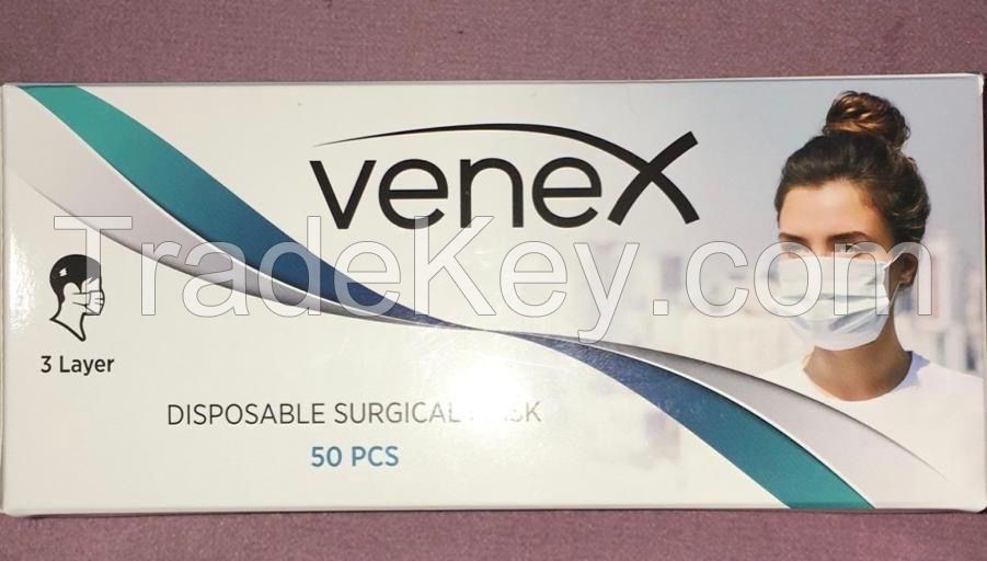 3Ply Surgical Masks EN14683 Type II