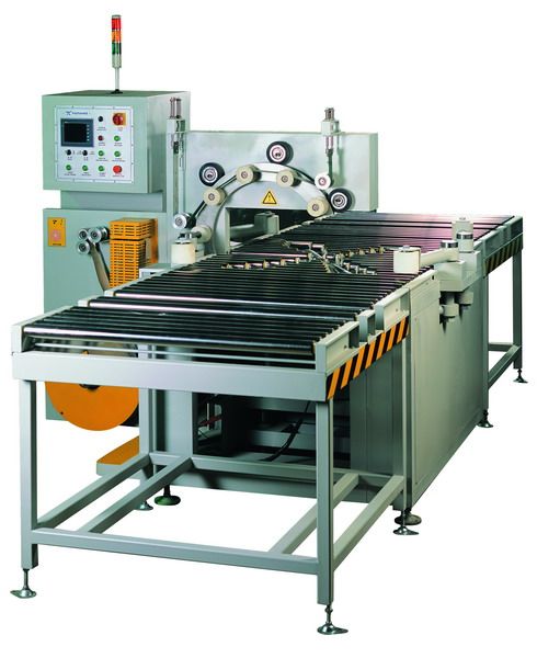 Automatic steel coil packing line