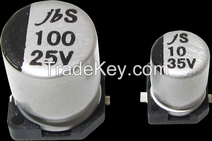 JCS - 2000H at 85&Acirc;&deg;C SMD Aluminum Electrolytic Capacitor