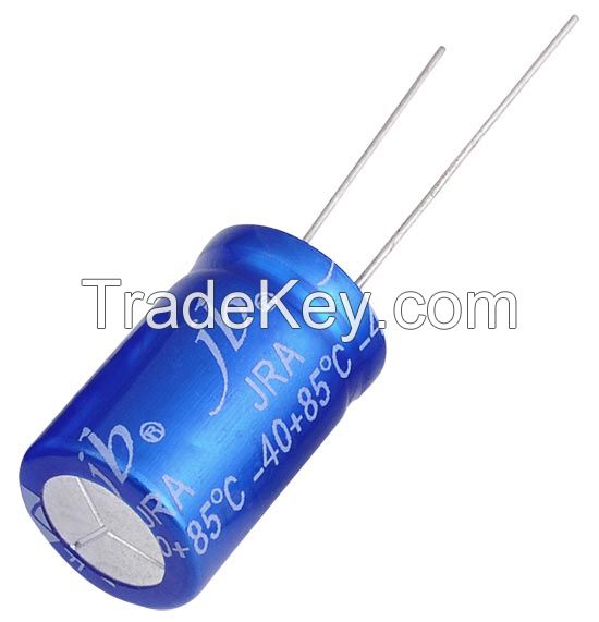 JRA - 2000H at 85&Acirc;&deg;C, Radial Aluminum Electrolytic Capacitor