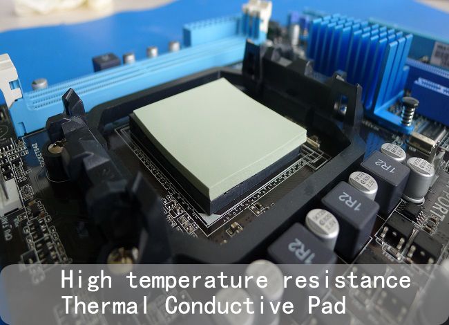 KC-PT series High temperature resistance High mechanical strength High resilience Thermal Conductive Silicone Pad