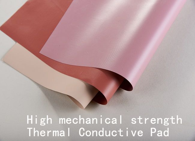 KC-PT series High temperature resistance High mechanical strength High resilience Thermal Conductive Silicone Pad