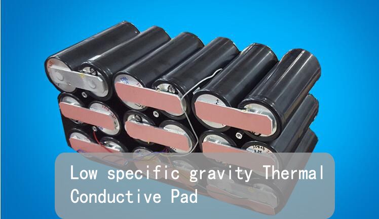 Low Specific Gravity Thermal Conductive Silicone Pad