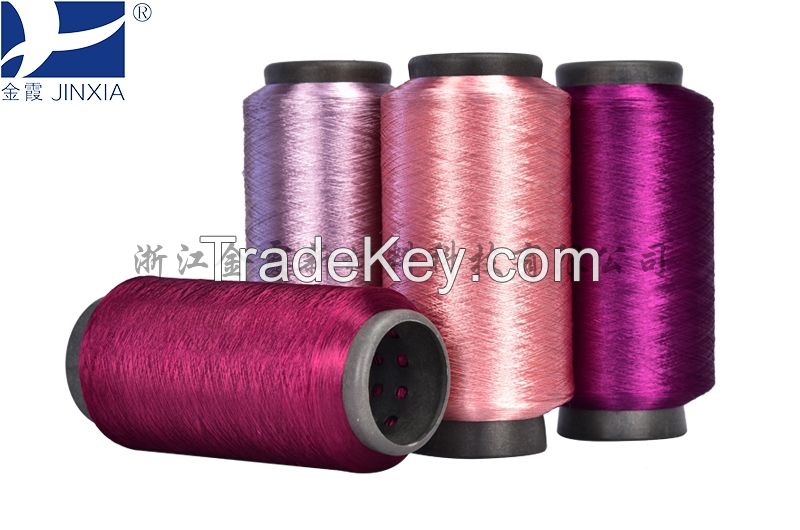 Dope Dyed Polyester Yarn DTY 150d/96f Full Dull