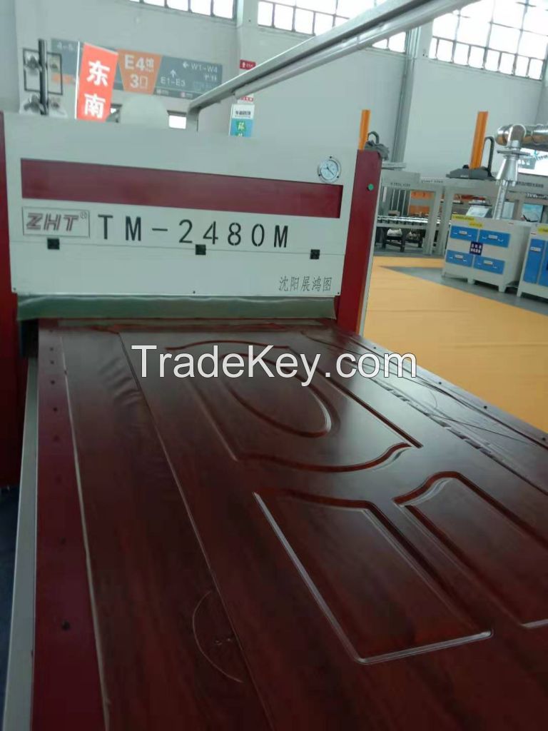 TM2480M vacuum membrane press machine