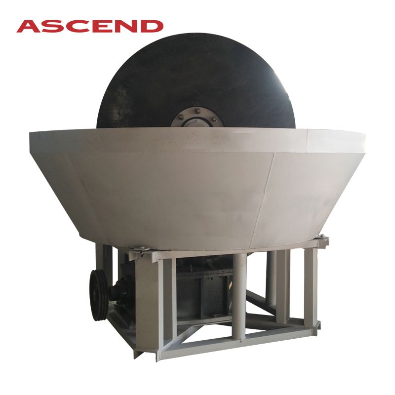 Sudan popular 1200 gold wet pan mill grinding mill machine