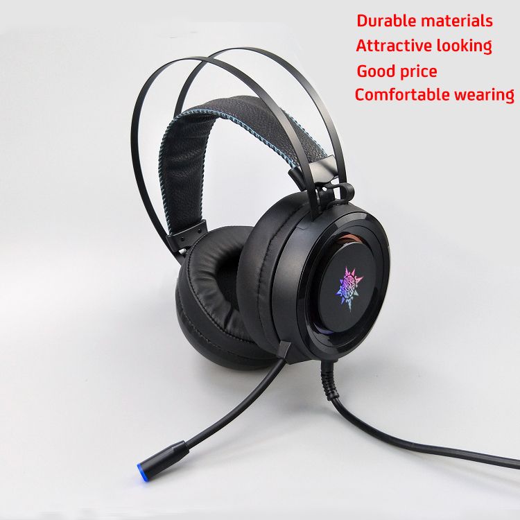 High quality Noise cancelling gaming headset rgb  surround sound headsets for sale