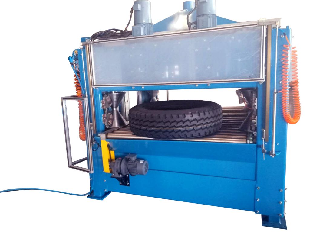 automatic tire air vent cutter machine