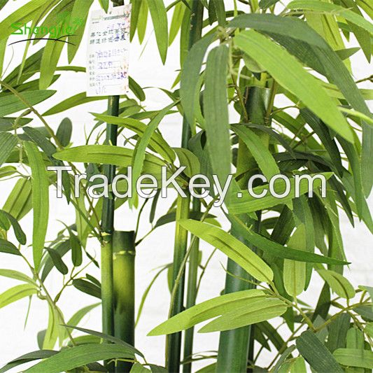 Plastic artificial bamboo bonsai plant