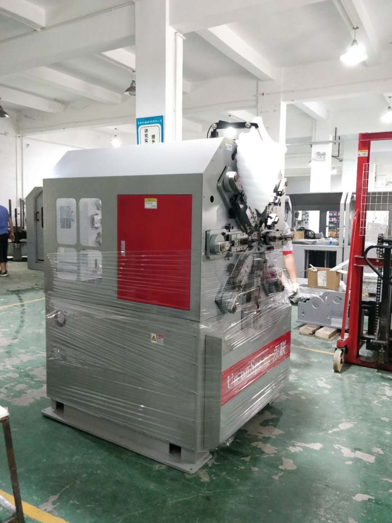 0.3-2.5mm 3D CNC Camless Wire Rotating Spring Forming Machine