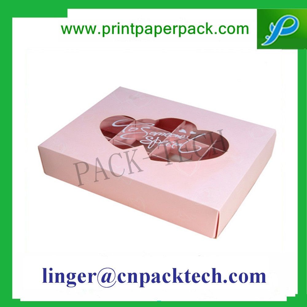 Customized Food Grade Chocolate Gift Box with Vacuum Tray