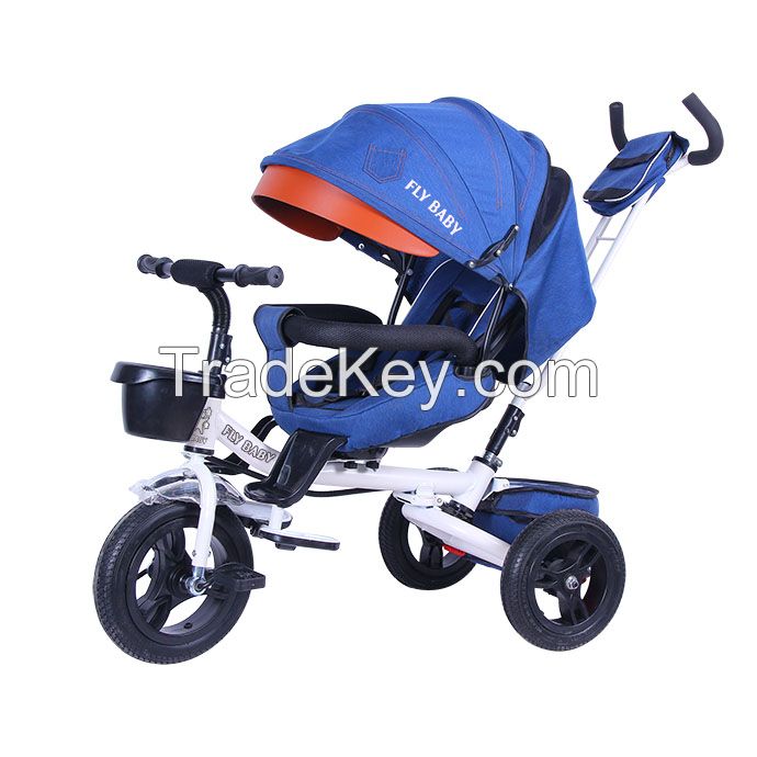 6 in 1 Baby Tricycle Kids Tricycle Trike Stroller