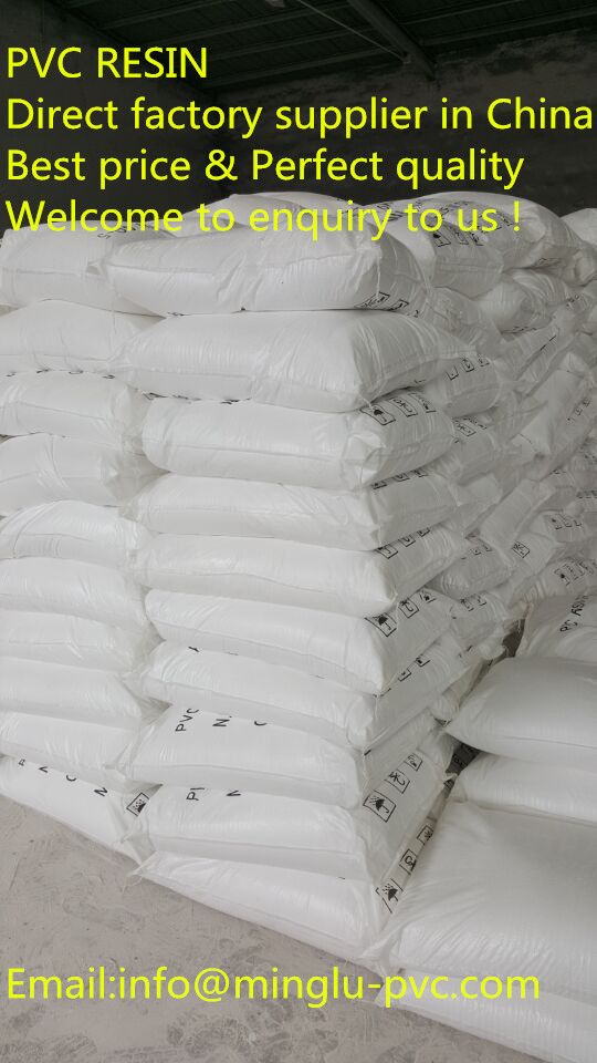 Prime grade White powder PVC Resin K65 K67 K58 K70