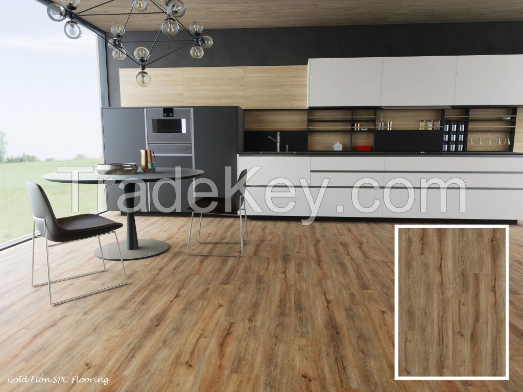 SPC vinyl flooring B186 Insects Awaken 9.06&quot; * 60.25&quot;