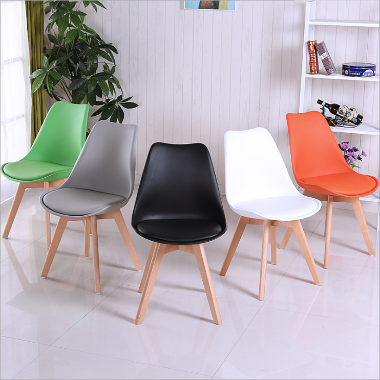 tulip mdf material modern style chair 