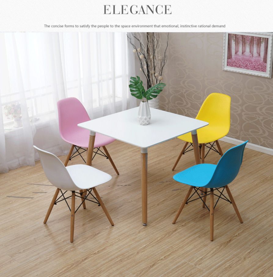 tulip mdf material modern style chair 