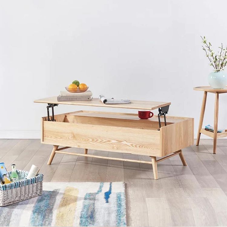 wooden material lift up coffee table tea table  for living room 