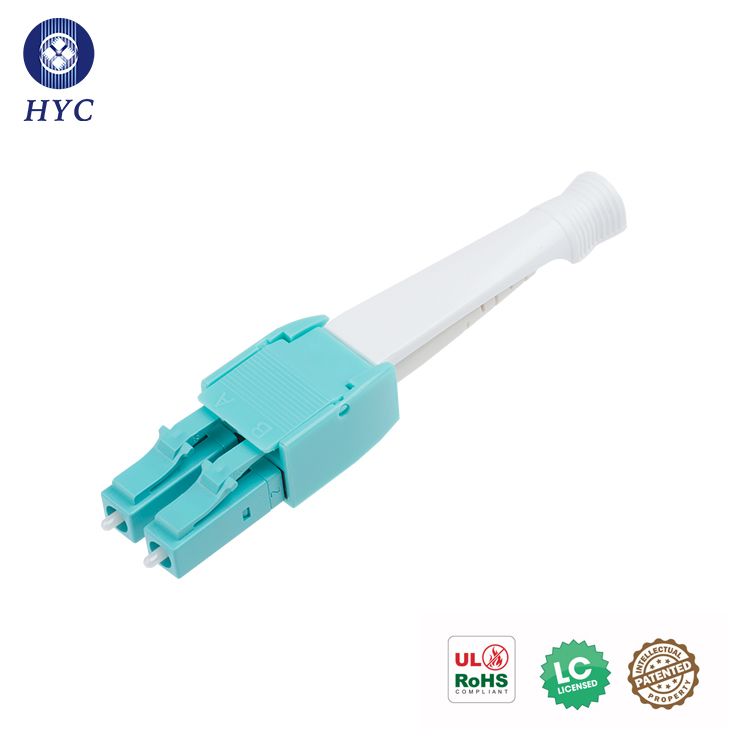 LC Push-Pull Uniboot Connector Singlemode Multimode LC Fiber Optic Con