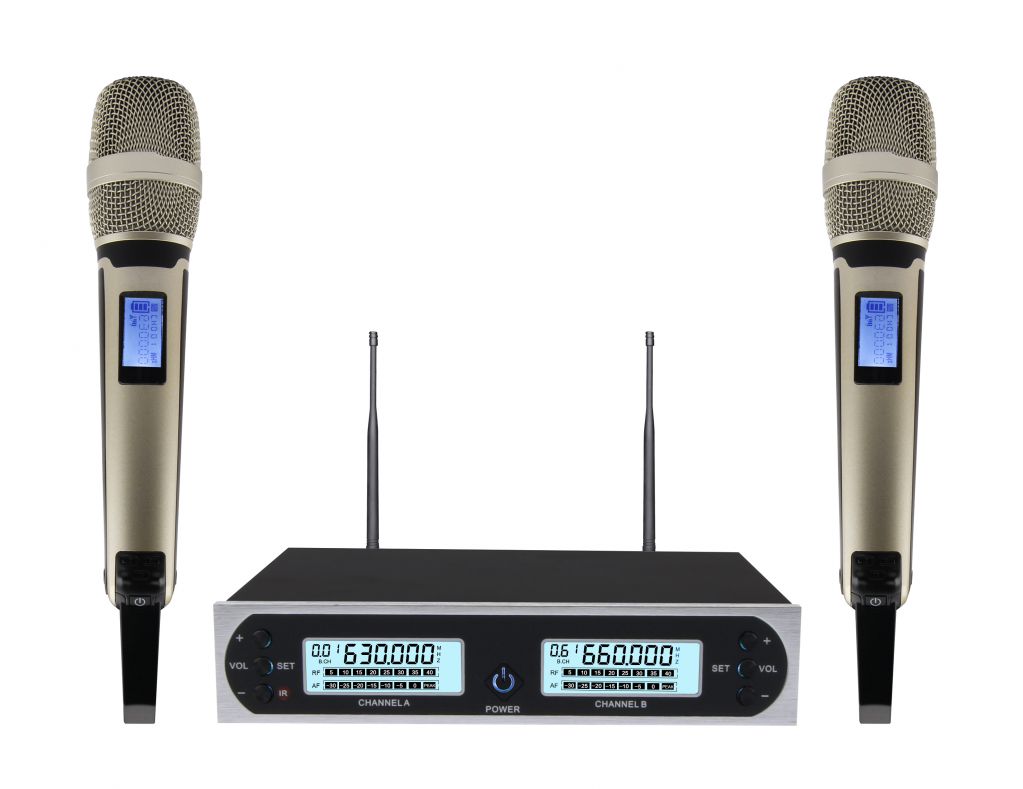 Professional factory UHF singing Conference system wireless handheld style microphone 