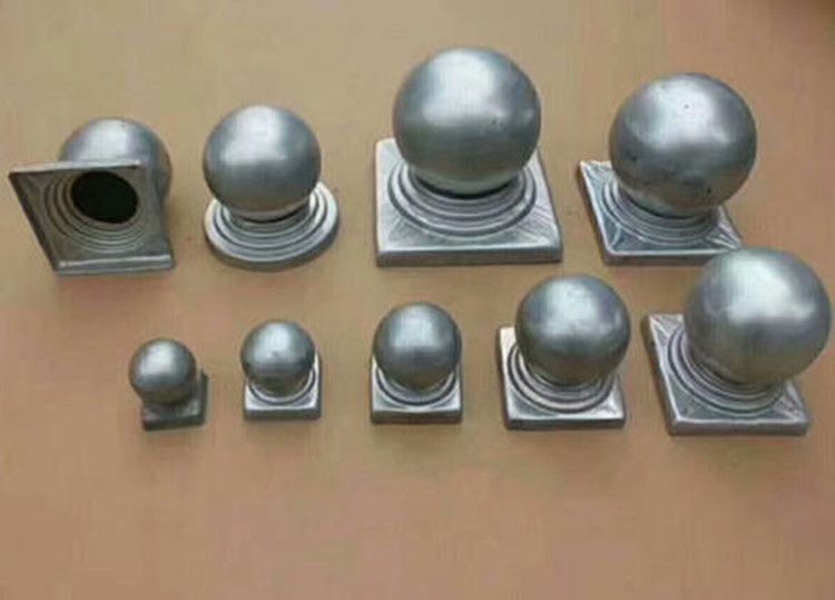 Galvanized steel metal cheap round /square fence post caps