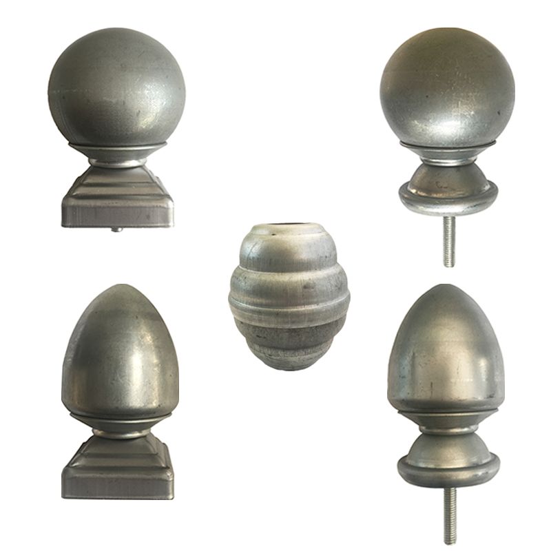 Wholesale high quality cap conical ball wrought iron fittings for iron