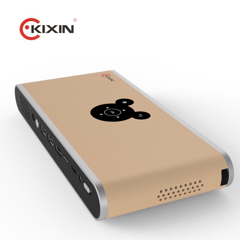 Portable Pocket Projector for Mobile Phone LED Mini DLP Projector Home Business Full HD 1080p Wireless Connection