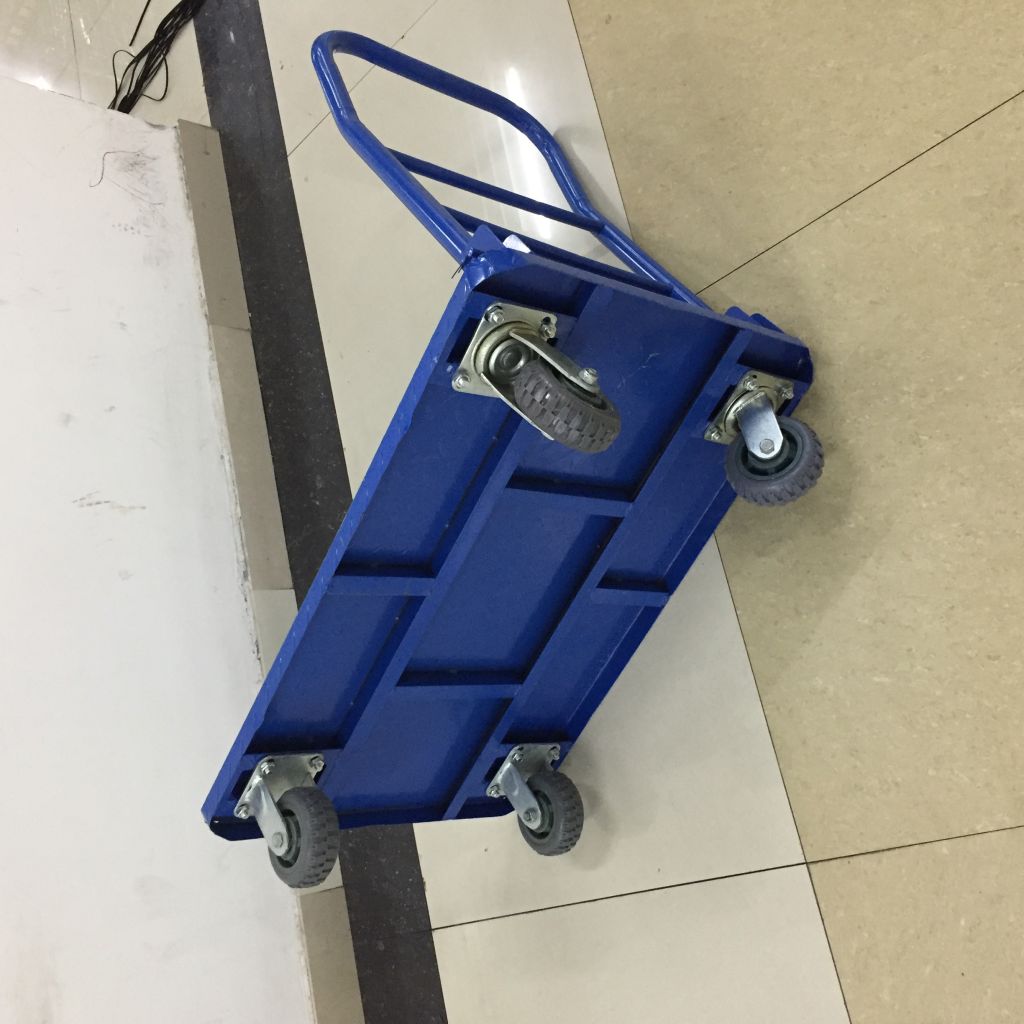 300KG Metal Heavy Duty Platform Truck/Industrail Steel Platform Cart/F