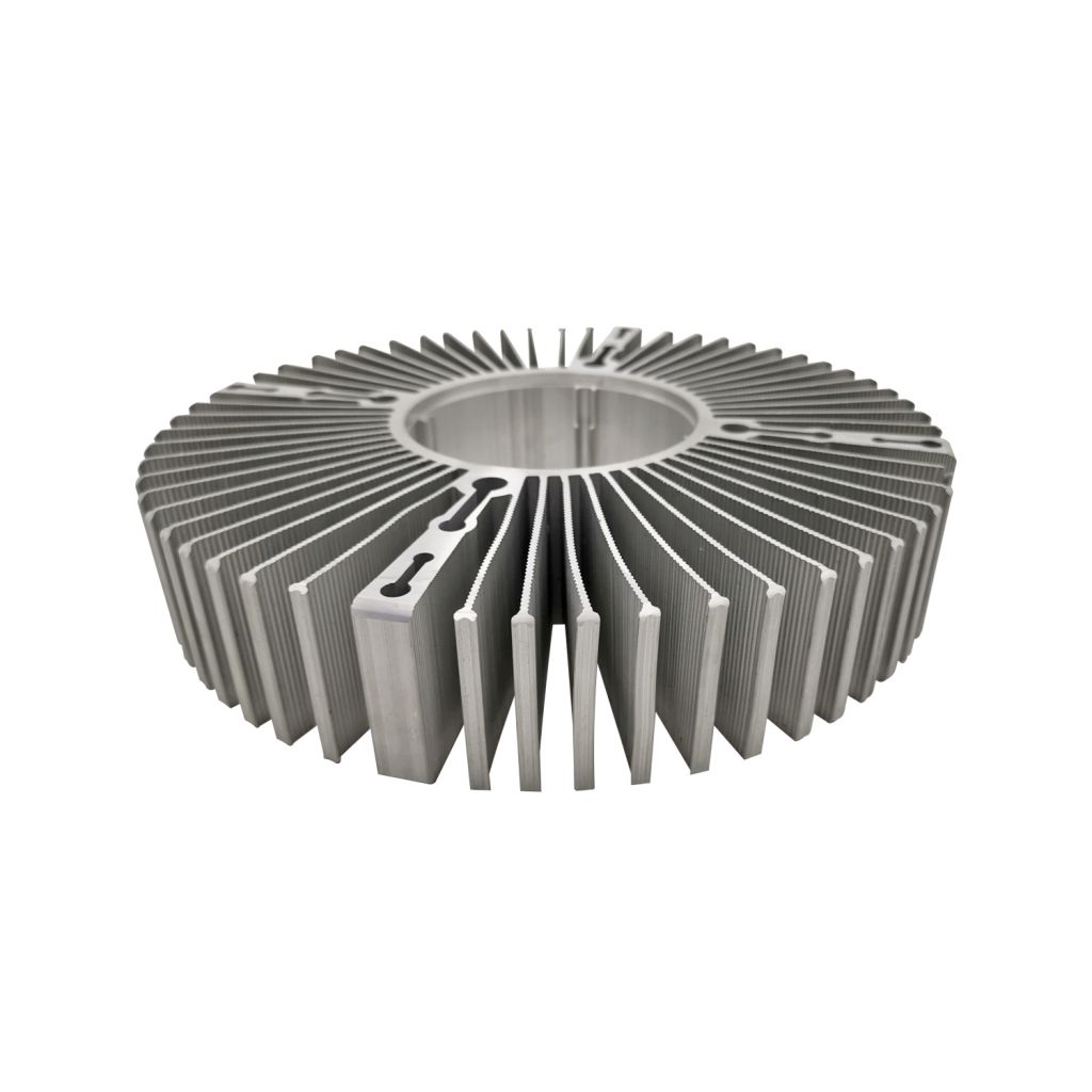 Round Extruded Aluminum Heat Sink