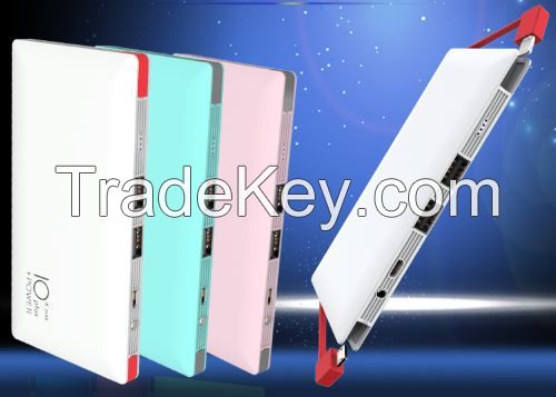 Power Bank (with Bulit in Android/IOS Charging Cable)     POCS00002