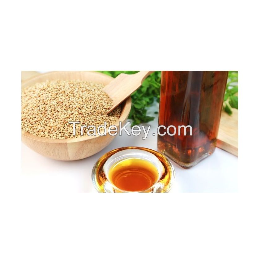 Sesame Oil 100% Pure Sesame Seed Oil For Seasoning And Cooking Wholesale Virgin Sesame Oil