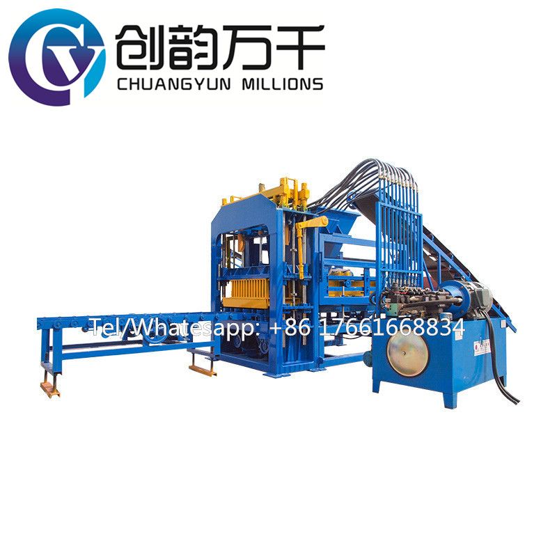 QT4-15 automatic concrete cement brick machine