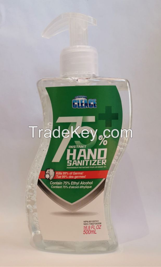 Hand Gel - Cleace 500ml OTG Canada 