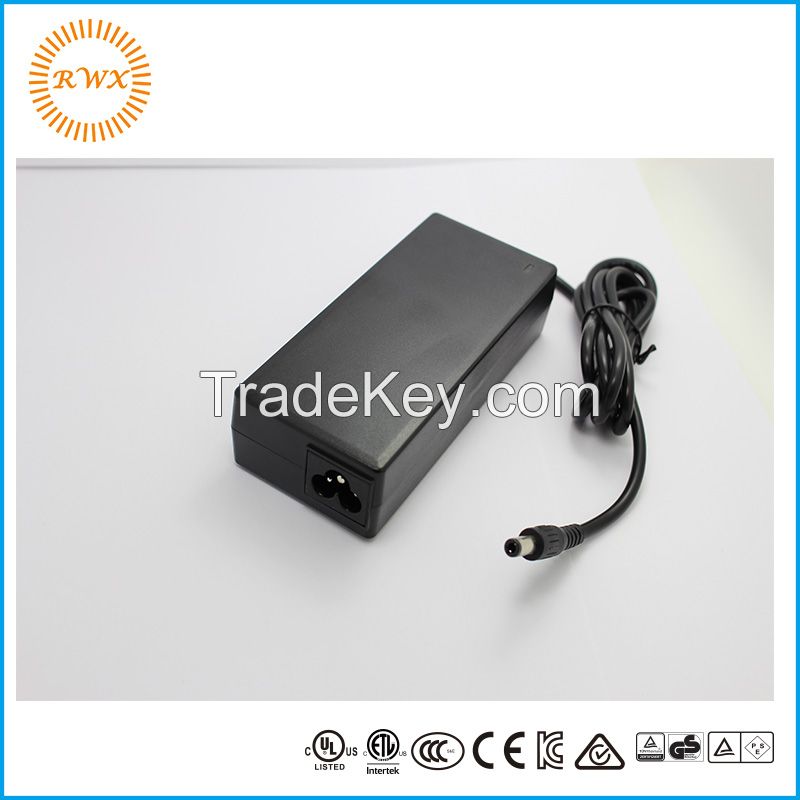 Desktop type 15v 5a ac dc power adapter 75w