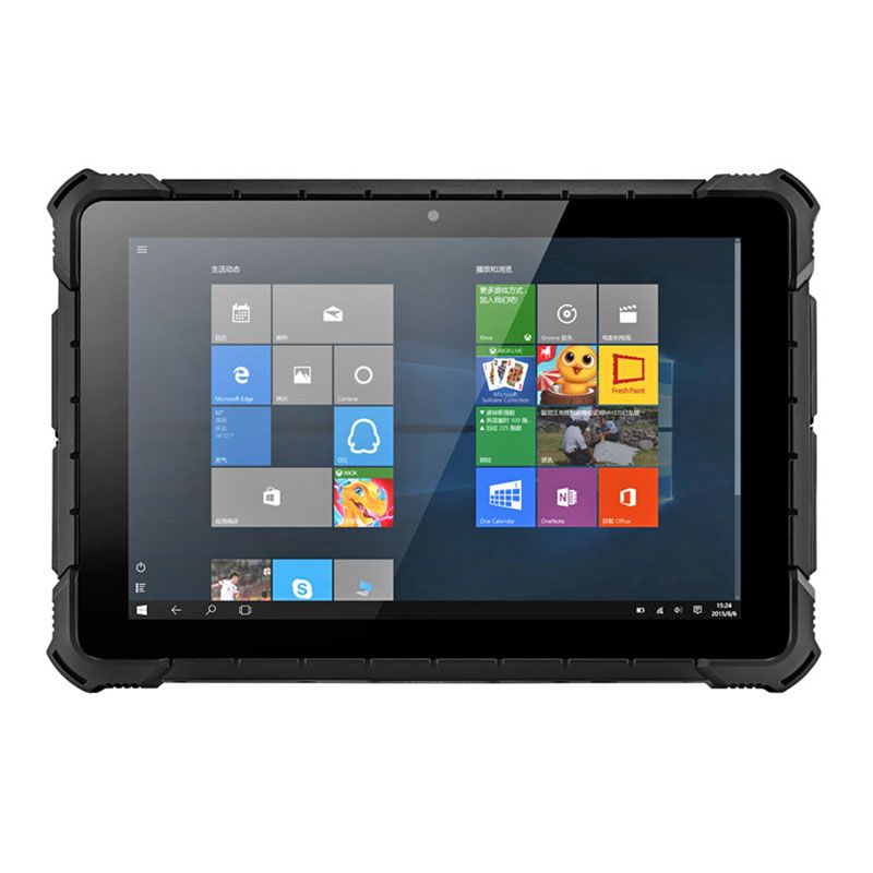 Quad-core 1.44GHz 10.1inch windows10 Rugged Tablet PC Rugged Laptop with 2D Barcode Scanner GPS IPS 1200*1920 Fingerprint