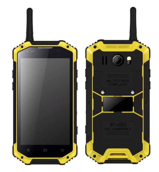 Cheapest Factory Android 7.1 Octa-core 4G Ram + 64G ROM Rugged Phone IP68 NFC Pixels Waikie-Talkie Smartphone with GPS PTT 