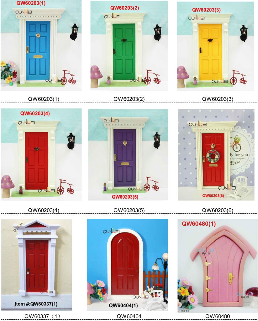 Dollhouse Miniature Fairy Door Kits