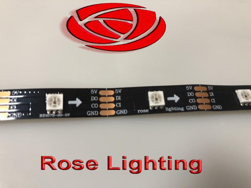 Fastest Digital addressable rgb led strip HD107s