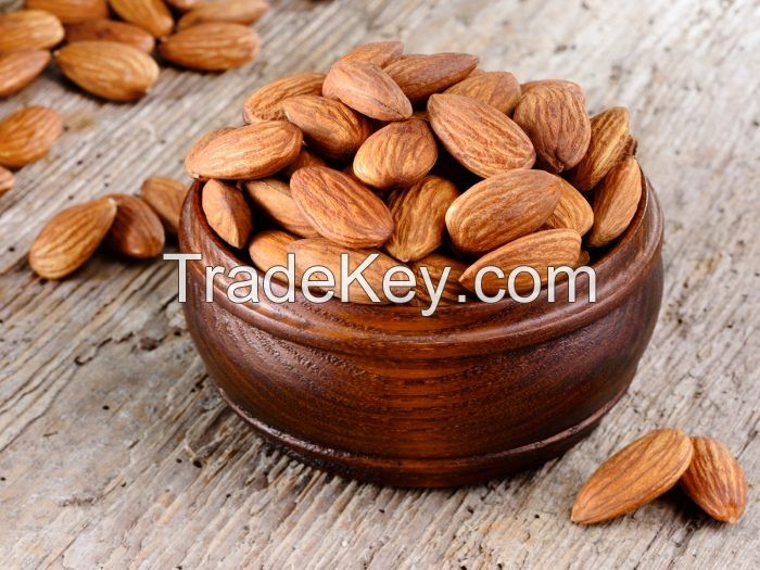 We sell Raw Almond Nuts with typical pleasant almond flavor, Medium tan/brown color.