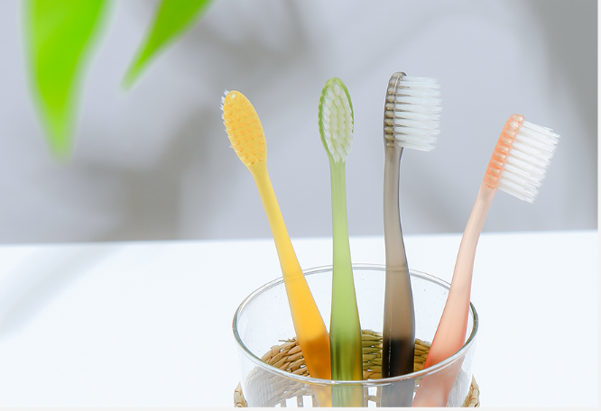 Life Air Forest Toothbrush (Black, Salmon, Green, Yellow) - Sang Si Co., Ltd - Adult ToothBrush