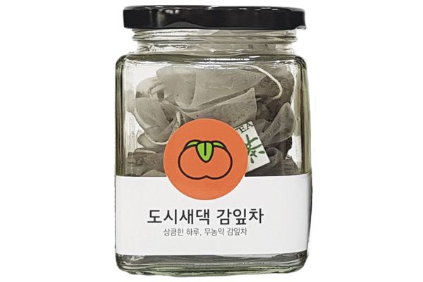 Glass Bottle Tea Bags Persimmon Leaf Tea 15g (1g x 15ea) - Dosisaedaek