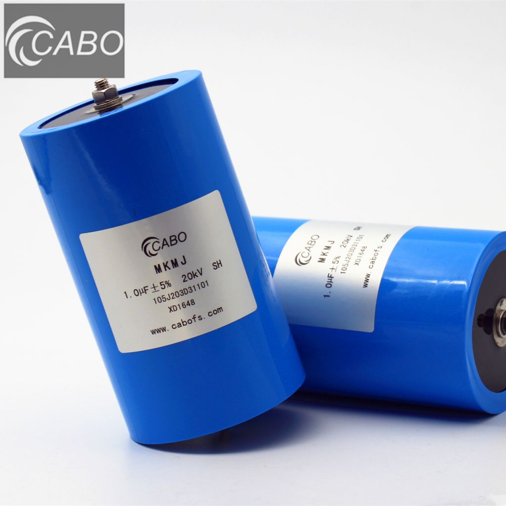 CABO MKMJ-C series axial high voltage pulse capacitor 50kv (3kV-50kV)