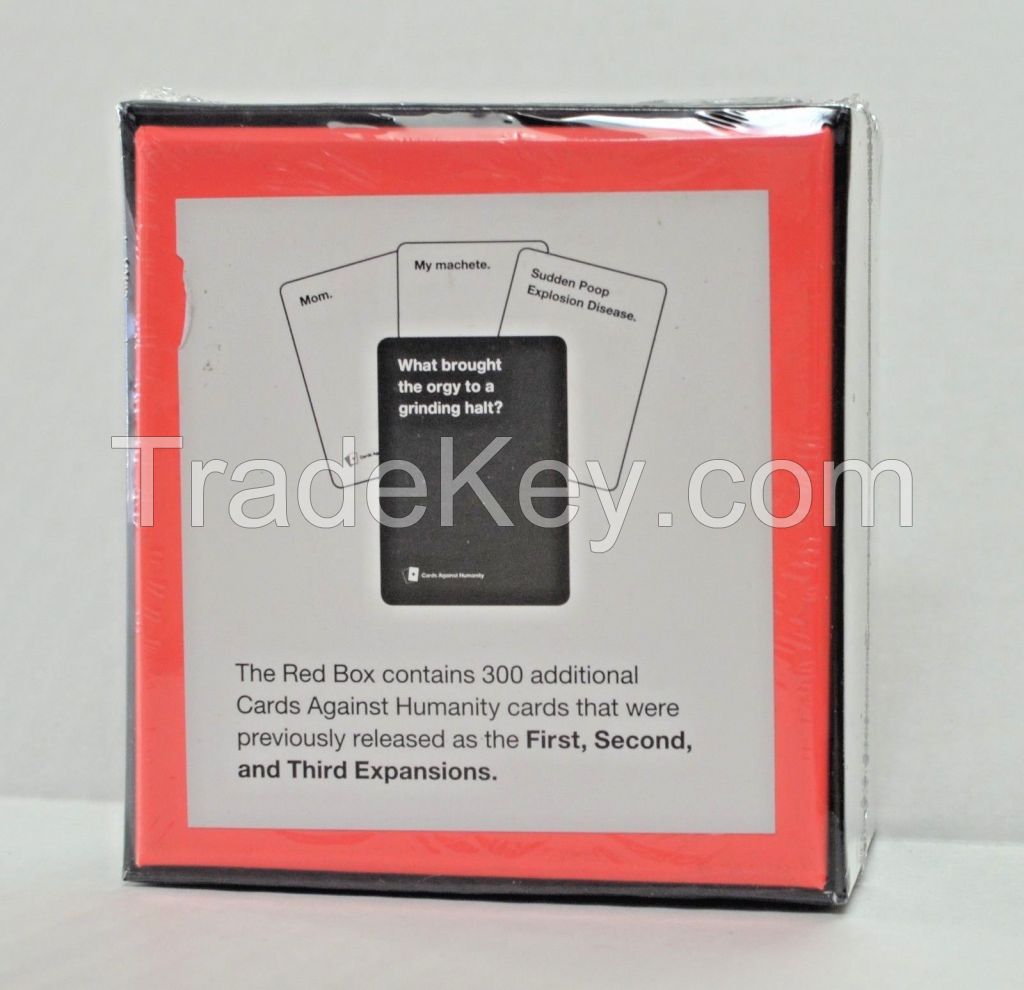 Red Box Expansion Cards Against Humanity BRAND NEW Factory Sealed